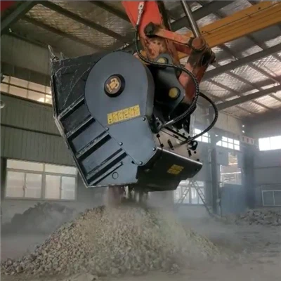Lub puab tsaig Crusher Excavator Attachment